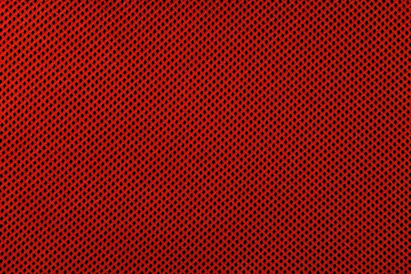 Rood Zwart Textiel Achtergrond Met Diamant Patroon Achtergrond Textuur Close — Stockfoto