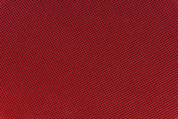 Elmas desenli kırmızı ve siyah tekstil arka plan, yakın plan deseni