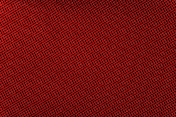 Elmas desenli kırmızı ve siyah tekstil arka plan, yakın plan deseni