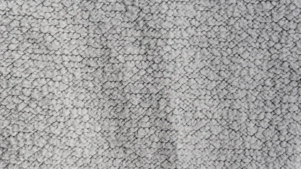 Біла Підкладка Текстилю Вовняного Матеріалу Текстура Тла Крупним Планом — стокове фото