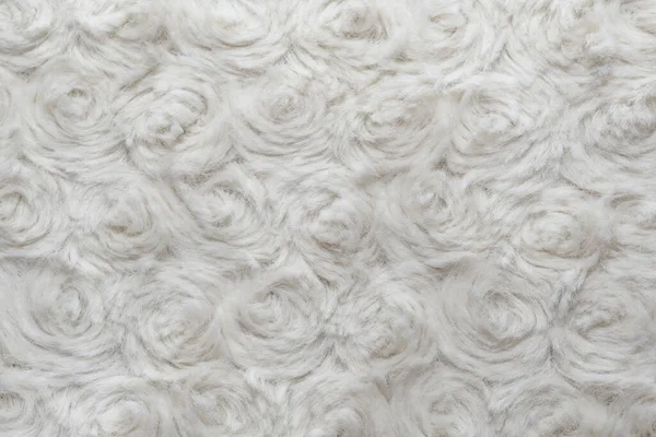 Bílá Přírodní Vlna Kroucením Textury Pozadí Bavlněná Vlna Bílý Rouno — Stock fotografie