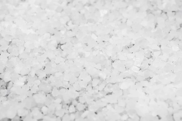 Biała Sól Morska Zbliżenie Faktura Tła Makro Fotografia — Zdjęcie stockowe