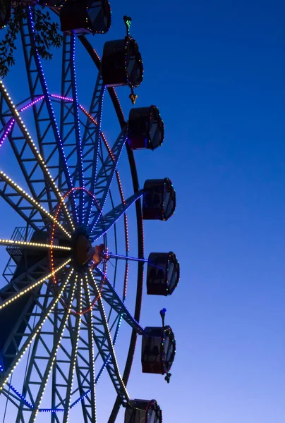 Riesenrad Bei Nacht — Stockfoto