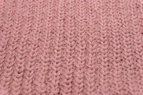 Textura Suéter Punto Rosa Cerca Lana Punto Rojo — Foto de Stock