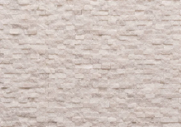 Blanco Pared Decorativa Moderna Pequeña Textura Fondo Ladrillo Mármol Patrón — Foto de Stock