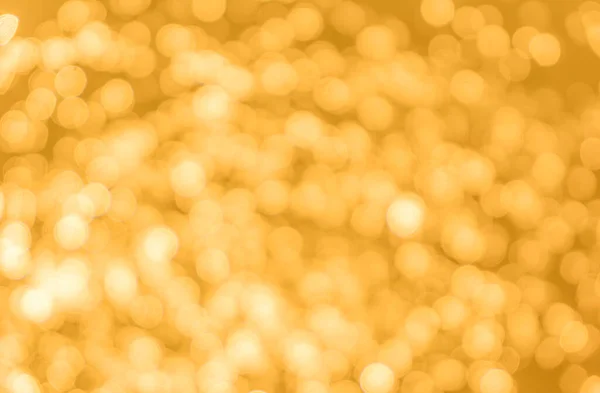Yellow Bokeh Background Texture Golden Blurred Bright Glare Light Texture — Stock Photo, Image