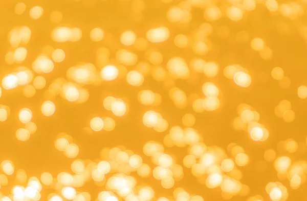Yellow Bokeh Background Texture Golden Blurred Bright Glare Light Texture — Stock Photo, Image