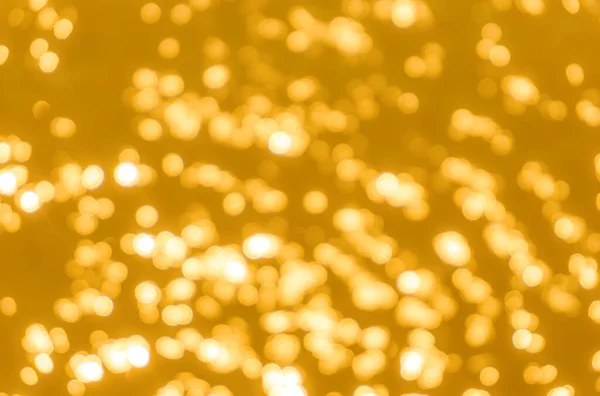 Yellow Bokeh Background Texture Golden Blurred Bright Glare Light Texture — Stock Photo, Image