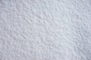 Beyaz saf kar dokusu, mavi tonda taze kar dokusu, sert karlı yüzey.