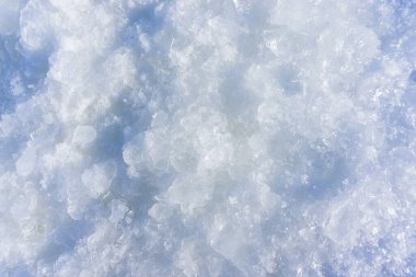 ezilmiş buz parçaları ve kar arkaplan dokusu