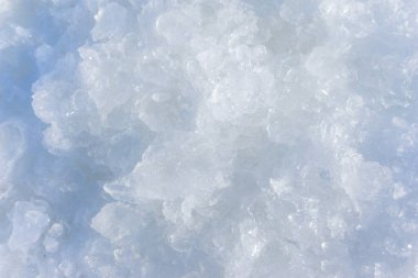ezilmiş buz parçaları ve kar arkaplan dokusu