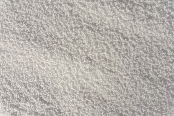 Vit Ren Snö Struktur Bakgrund Nysnö Struktur Grov Snöig Yta — Stockfoto