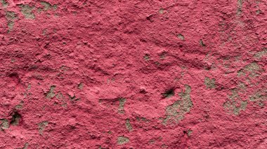 Parça eski pembe alçı duvar arka plan dokusu, grunge