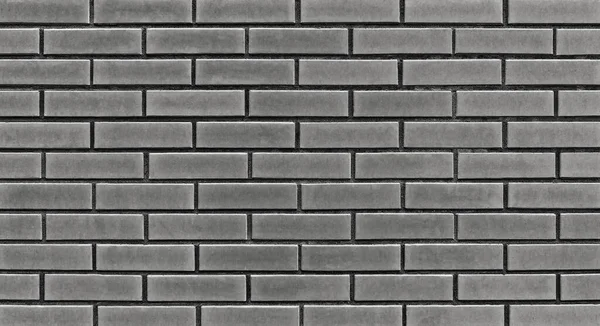 Ściana Cegły Szarej Dla Projektantów Tekstury Tła — Zdjęcie stockowe