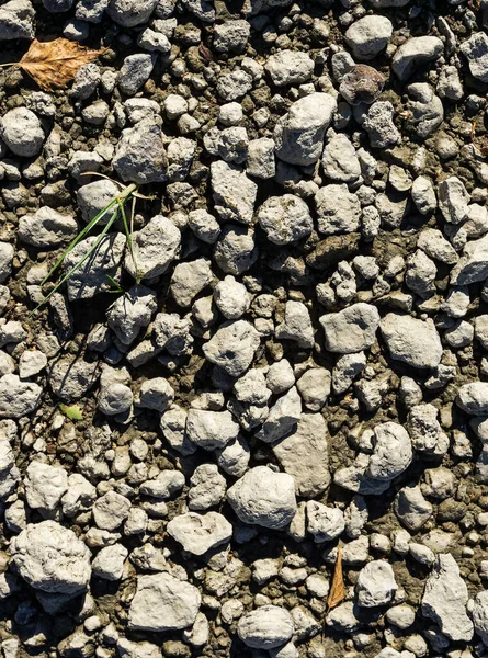 砂利の石の背景の質感 — ストック写真