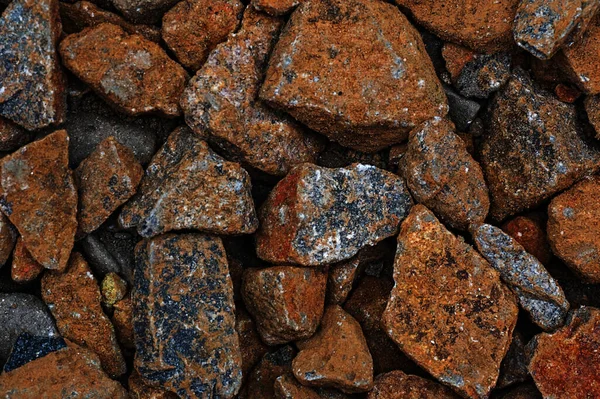 Kamienie Żwirowe Tle Piasku — Zdjęcie stockowe