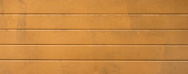 Eski boyanmış sarı metal kaplama duvar arkaplan dokusu