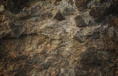 Tasarımcılar için parlak bir arka plana sahip pürüzlü alçı duvar