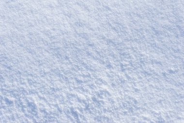 Beyaz kar dokusu, mavi tonda taze kar dokusu.