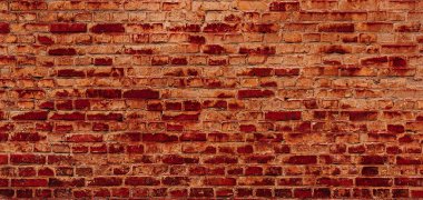 Eski kırmızı tuğla duvar arkaplanı
