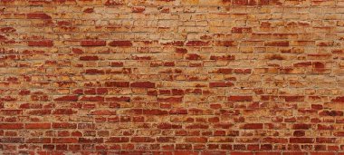 Eski kırmızı tuğla duvar arkaplanı