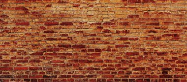 Eski kırmızı tuğla duvar arkaplanı
