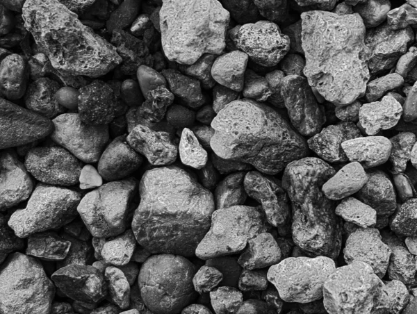 灰色の石砂利の背景の質感 — ストック写真