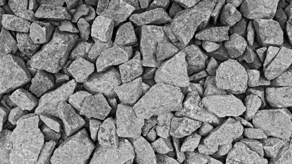 Graue Steine Kies Hintergrund Textur — Stockfoto