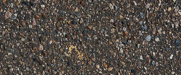 旧砾石沥青底质感 — 图库照片