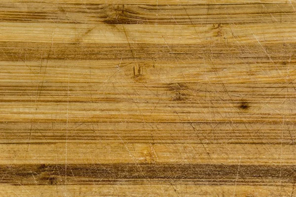 Tablero Madera Viejo Con Rasguños Textura Fondo Tabla Cortar Marrón — Foto de Stock