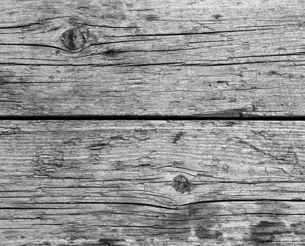 Alte Holzbretter Paneel Mit Knoten Und Rissen Textur Hintergrund — Stockfoto
