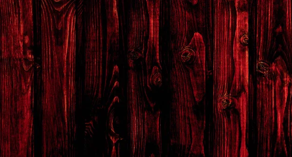 Red Wooden Boards Panel Texture Background — Stock Photo, Image