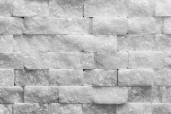 White Decorative Wall Small Marble Brick Background Texture Decorative White — Stock Photo, Image