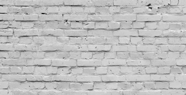 Vieux Fond Texture Mur Brique Blanche Brique Blanche Peinte Altérée — Photo