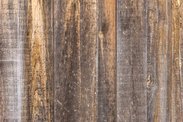 Старые Коричневые Деревянные Доски Текстура Фона Старый Шелушение Деревянный Забор — стоковое фото