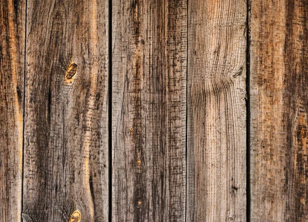古い茶色の木製の板の背景の質感 古い剥離木製のフェンス — ストック写真