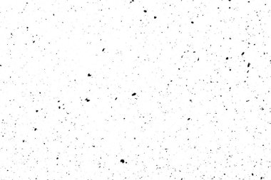 Beyaz arkaplanda kaotik siyah boke, koyu benekli doku, soyutlama, düşen kar, yıldız gökyüzü, aydınlık dokunun karanlık parıltısı