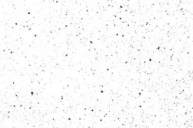 Beyaz arkaplanda kaotik siyah boke, koyu benekli doku, soyutlama, düşen kar, yıldız gökyüzü, aydınlık dokunun karanlık parıltısı