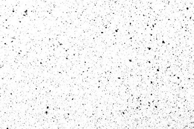 Beyaz arkaplanda kaotik siyah boke, koyu benekli doku, soyutlama, düşen kar, yıldız gökyüzü, aydınlık dokunun karanlık parıltısı