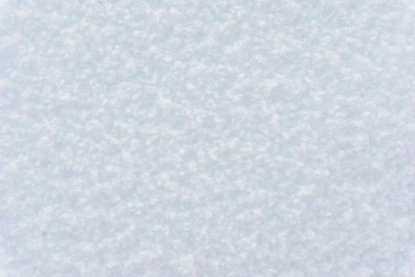 White Pure Snow Texture Background Fresh Snow Texture Blue Tone — Stock Photo, Image