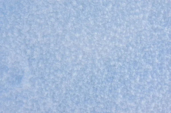 Beyaz Saf Kar Dokusu Mavi Tonda Taze Kar Dokusu Sert — Stok fotoğraf