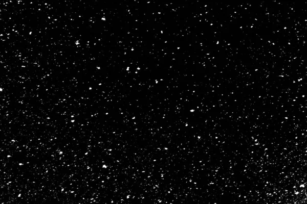 黑色背景上的混沌白色防波堤 光线斑纹 雪花飘落 明亮的光质感 — 图库照片