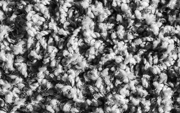 采购产品白色地毯背景纹理 灰色纺织品纹理 蓬松的地毯背景 羊毛织物纹理 米黄色毛毯 碎片毛毯 — 图库照片