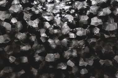 Siyah desenli cam, koyu parlak cam yüzey desen desenli arka plan, soyutlama