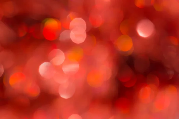 Fárula Circular Abstracta Desenfocada Roja Negra Bokeh Borrosa Luz Color — Foto de Stock
