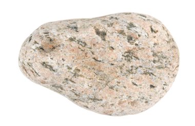 Doğal büyük taş, beyaz arka planda izole edilmiş kaldırım taşı. Banyo ve saunalar için taşlar.