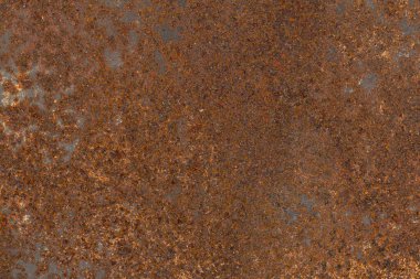 Paslı metal arka plan dokusu. Eski paslı demir. Yakın çekim.