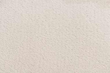 Beyaz desenli beyaz doğal yün. Beyaz, pürüzsüz, yün ekose. Tasarımcılar için tüylü kürk dokusu, yakın plan beyaz yün halı