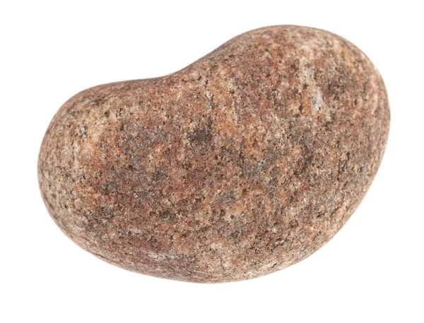 天然的大石头 鹅卵石隔离在白色的背景 洗浴用石头和桑拿浴用石头 — 图库照片
