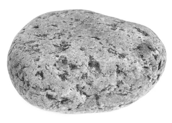 Natural Large Stone Cobblestone Isolated White Background Stones Baths Saunas — Stock Photo, Image